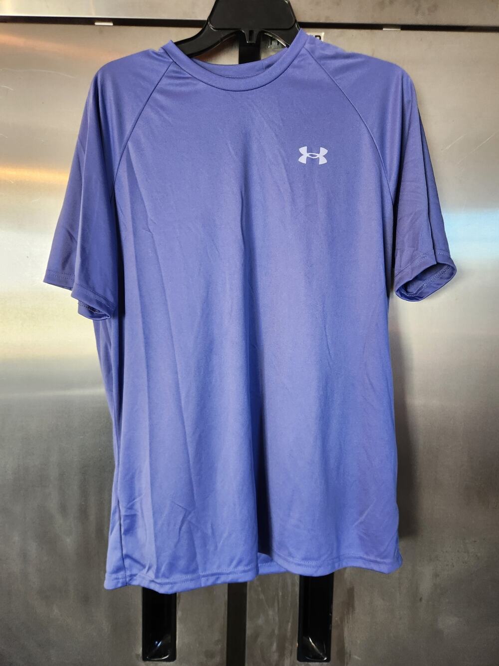Under Armour Loose Fit Tee Size M | Periwinkle Blue Short Sleeve Crew Neck